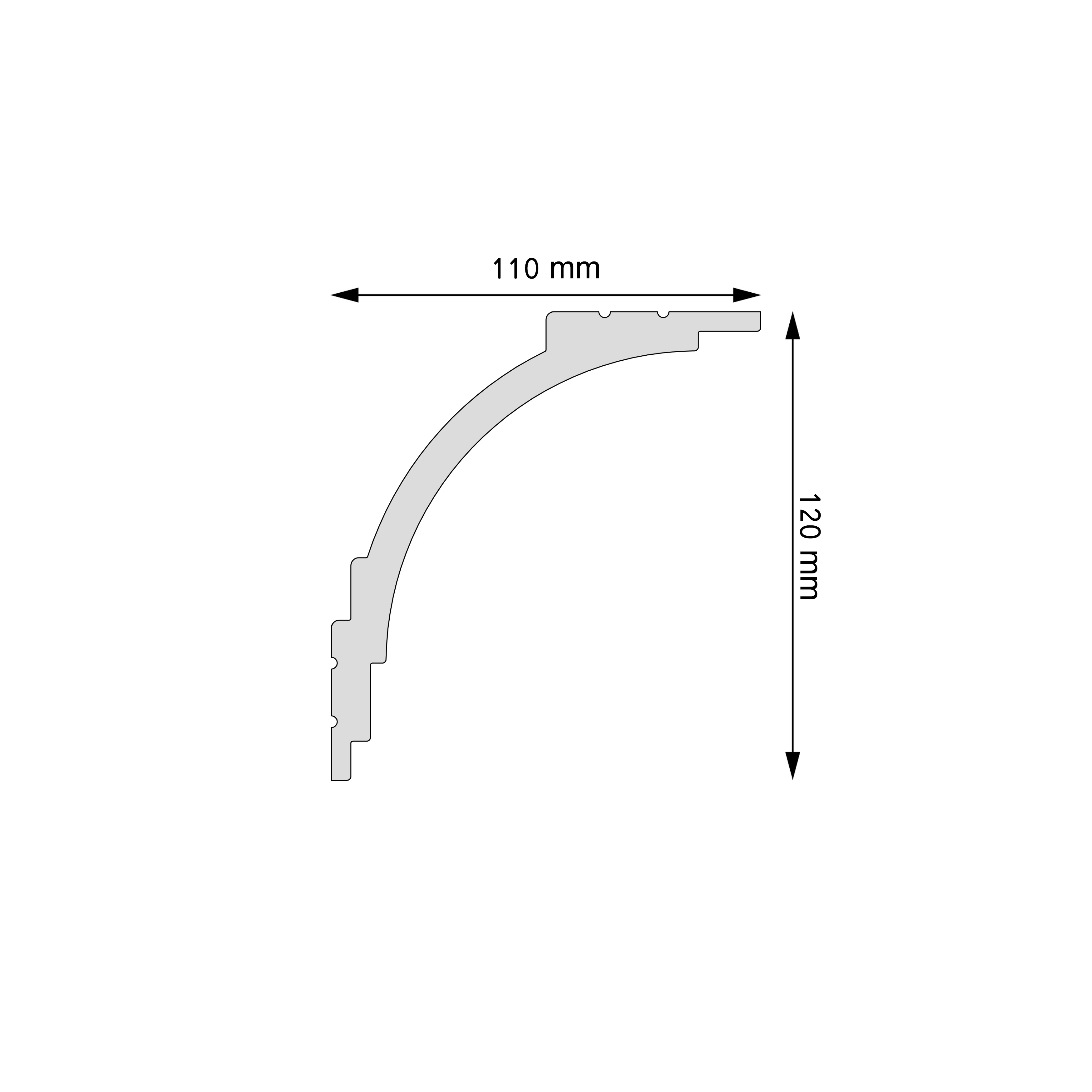 Maskovnice karnýžů LK-06 Creativa LIGHTBLOCKER – plánek