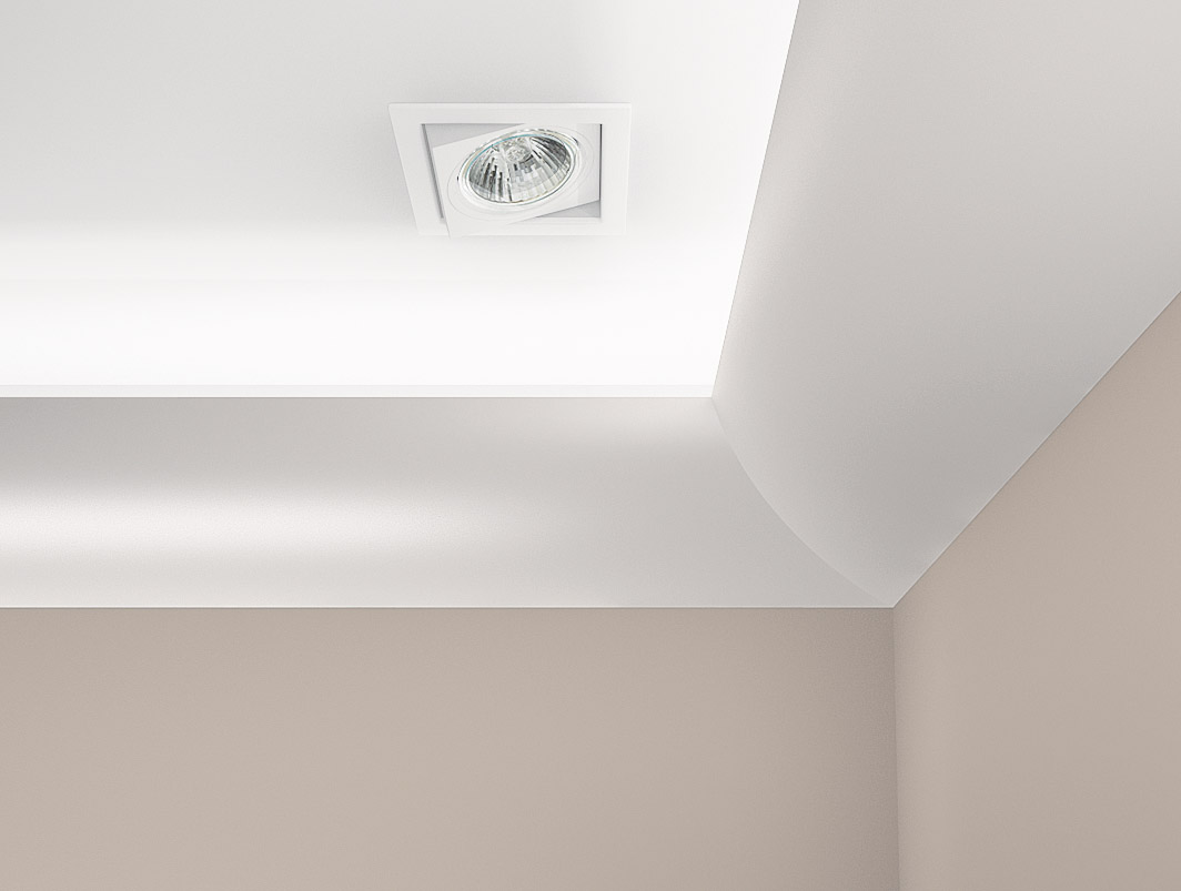 Soklová lišta Creativa LPC-11i barva nerez 244 cm