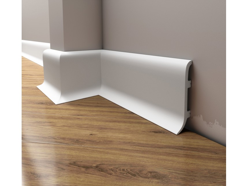 Barevná lakovaná soklová lišta Creativa LPC-40M RAL 244cm
