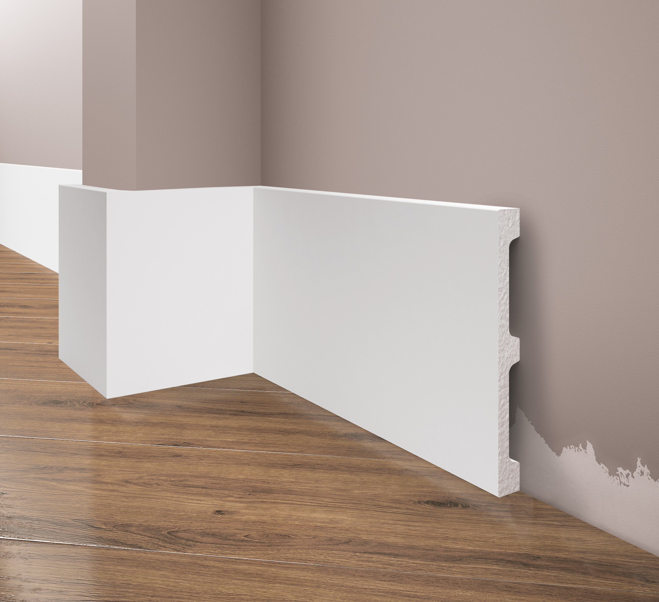 Soklová lišta, cokol Creativa LPC-68 244 cm